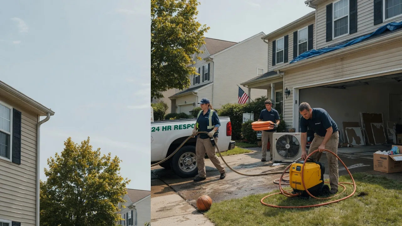 Emergency Water Damage Restoration in Bowerston, OH near me
